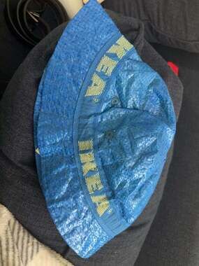 IKEA Frakta Bucket Hat Blue Yellow
